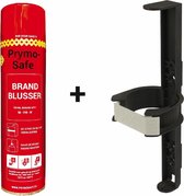 Prymosafe, Universele spray-blusser, inhoud 760 ml, 1 Brandblusser voor alle meest voorkomende beginnende branden inclusief cliphouder.
