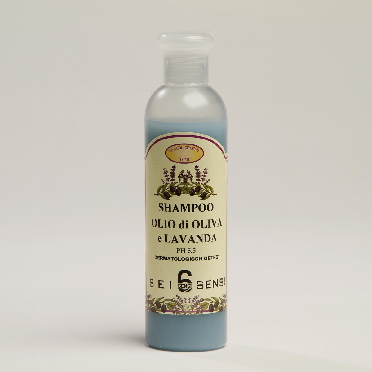 6Sensi - Shampoo met olijfolie & lavendel (250 ml)