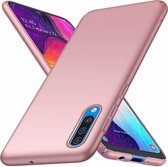Ultra thin case Samsung Galaxy A50 - roze + glazen screen protector