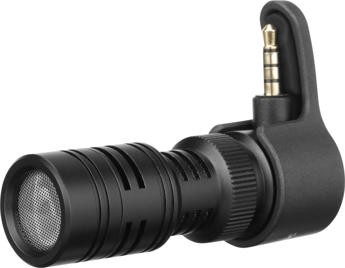 Saramonic SmartMic+ compact TRRS condensator microfoon voor telefoons of camera