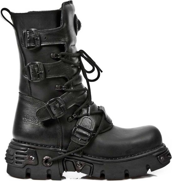 New Rock Nomada Black Heren Laarzen - zwart - EU44
