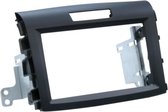2-DIN paneel Honda CR-V 11/2012> Rubbertouch zwart