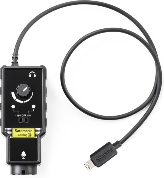 Saramonic SmartRig DI audio interface voor iphone of ipad met 1 x XLR input