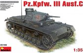 MiniArt Pz.Kpfw. III Ausf. C + Ammo by Mig lijm