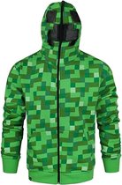 Minecraft creeper hoodie -M