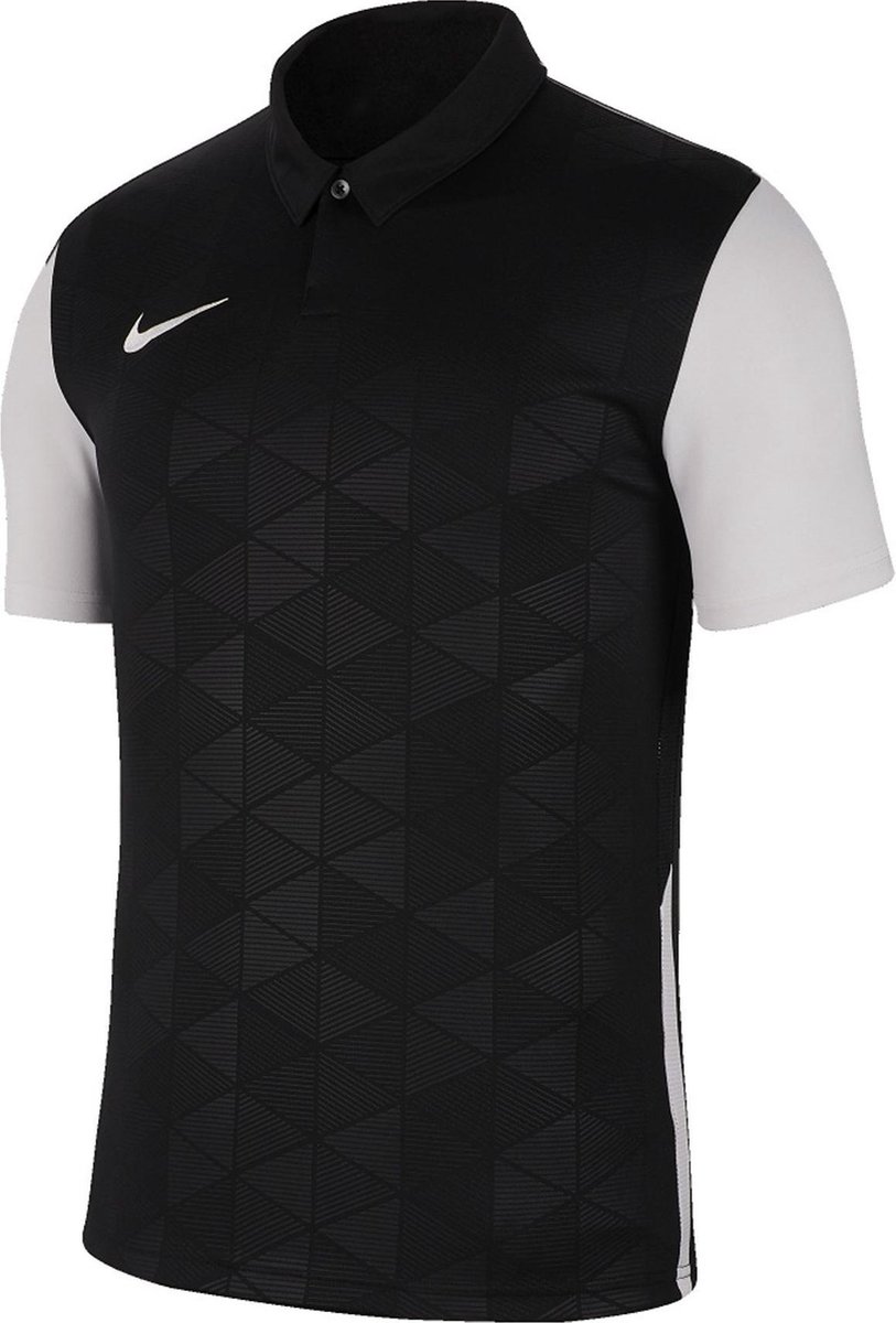 Nike Sportpolo - Maat M - Mannen - zwart/ wit