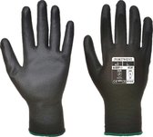 Palm handschoen PU Zwart - Maat XL (5 paar)