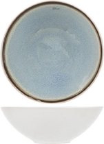 Assiette creuse bleue Cosy and Trendy Vaisselle Fez - Faïence - D18cm (lot de 6)