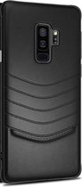 Coque arrière Samsung Galaxy S9 | Noir | Étui en cuir PU