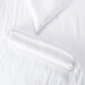 Ambianzz Bedding - Nekrol - Satijn - 90x23 cm - Wit