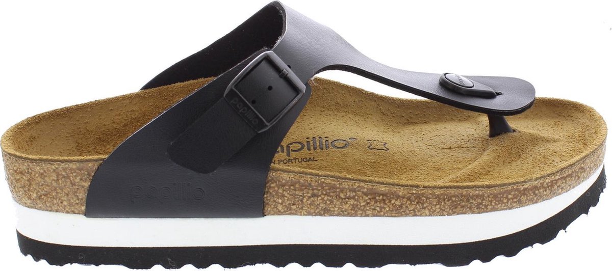 Papillio Gizeh zwart regular slippers dames (1014979) | bol.com