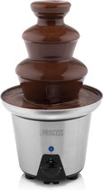 Princess 292998 Chocoladefontein XL – Chocolade fondue - 3 Lagen – Warmhoudfunctie - 90W