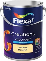 Flexa Creations - Muurverf Zijde Mat - Mengkleuren Collectie - Vol Sorbet  - 5 liter