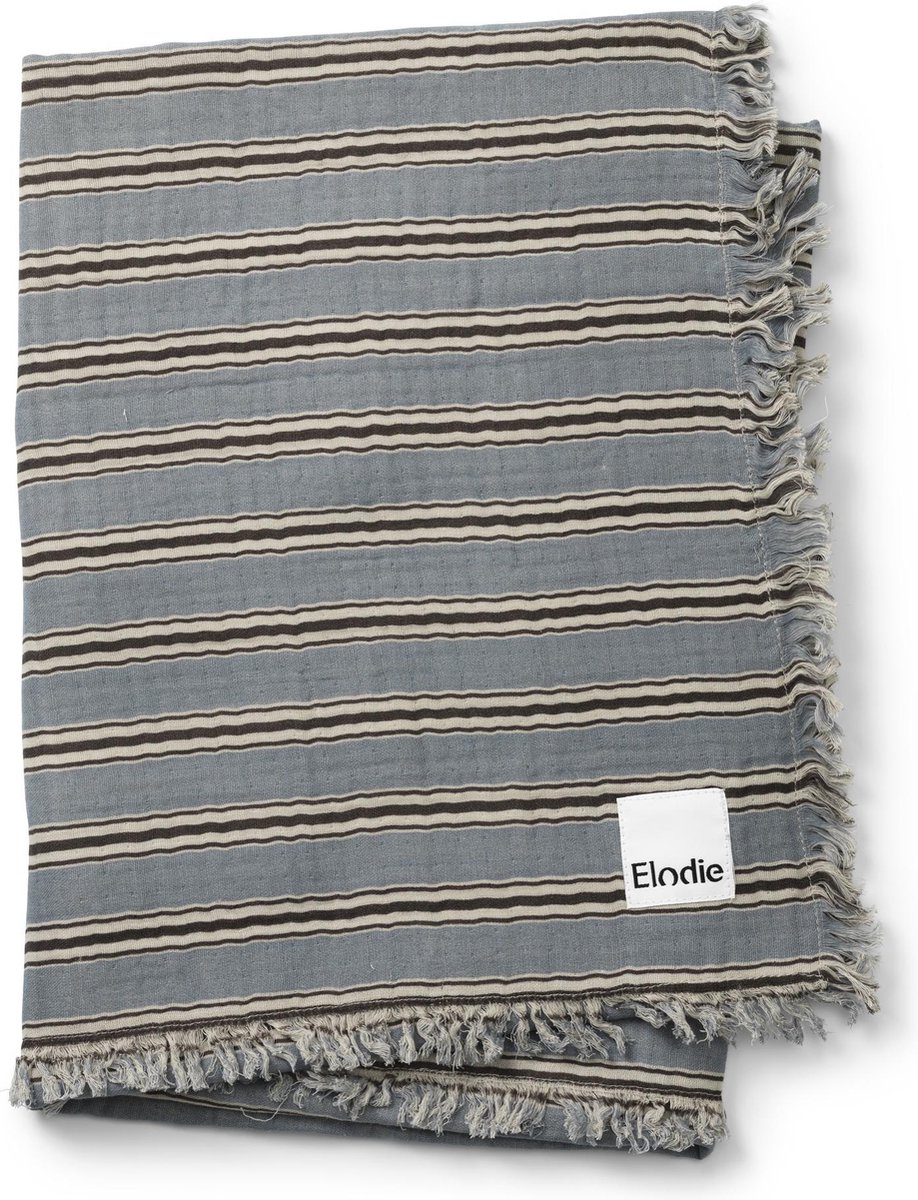 Elodie Hydrofiel Baby dekentje - Dekentje - Dekentjes - Wiegdeken - Baby deken - Sandy Stripe (75x100cm)