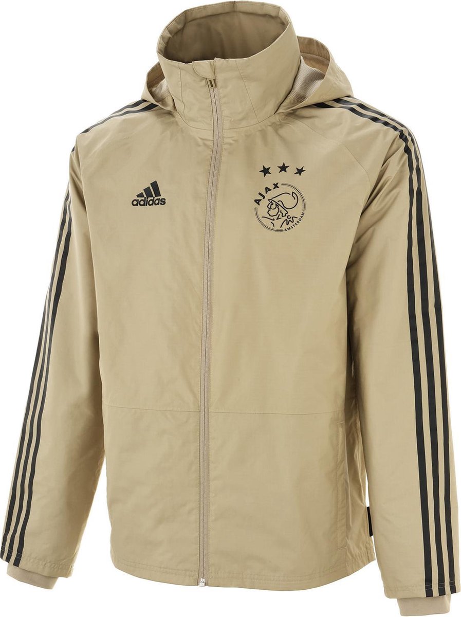 adidas Ajax allweather jacket uit Heren 2018-2019 - grijs - maat XXL |  bol.com