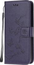 Samsung Galaxy S20 Hoesje - Vlinder Book Case - Paars