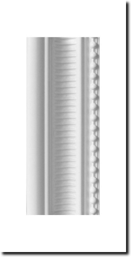 Miroir Cesarino Blanc Dimensions extérieures 65x75cm