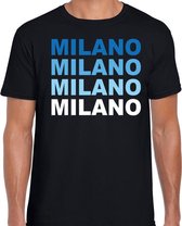 Milano / Milaan t-shirt zwart voor heren S