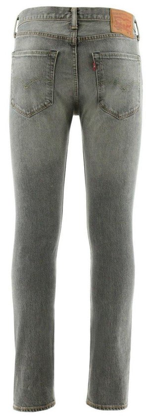 Levi's skinny jeans heren grijs denim, maat 30/32 | bol.com