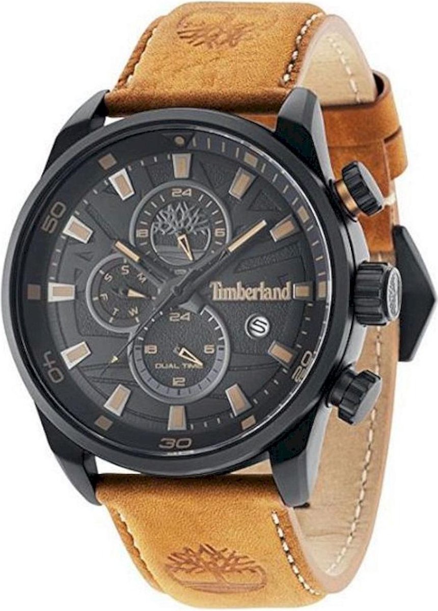 Timberland Horloge Newmarket Bruin Tbl13330xsus-07a in het Bruin voor heren Heren Accessoires voor voor Horloges voor 
