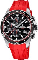 Festina F20370/3 The Originals Chronograaf - Polshorloge - Staal - Zilverkleurig - Ø 44,3mm
