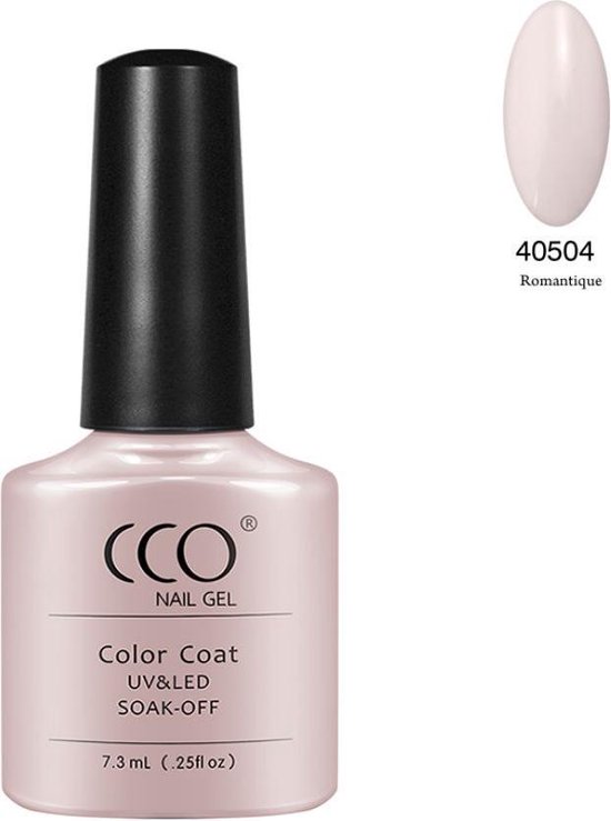 CCO Shellac - Soft Pink 40504 - Semi Transparant Wit-Roze- Gel Nagellak |  bol.com