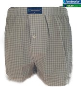 Embrator mannen Boxershort geweven katoen lime maat XL