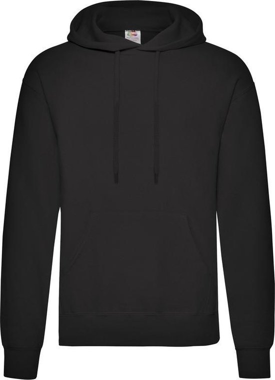 | Fruit of the Loom capuchon sweater zwart voor Sweater capuchon fruit of the loom