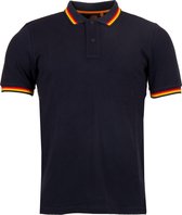 Sundek Poloshirt - Mannen - navy/rood/oranje/geel