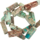 Regaliet Jaspis Kralen (14 x 4 mm) Light Cyan (28 Stuks)