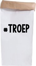 Opbergzak kinderkamer-Paperbag kids #troep-60x30cm