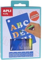 APLI Mini-stencilkit voor letters