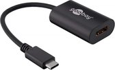 Goobay - USB C naar HDMI kabel - 0,3m - HD kwaliteit