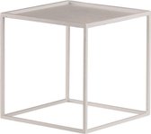Tafeltje - plantentafel - kubus- metaal - Quadro - 16,5 cm