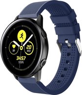 Garmin Vivoactive 3 Siliconen bandje|Donkerblauw / Dark Blue|Premium kwaliteit|Vertical Stripe| One Size |TrendParts