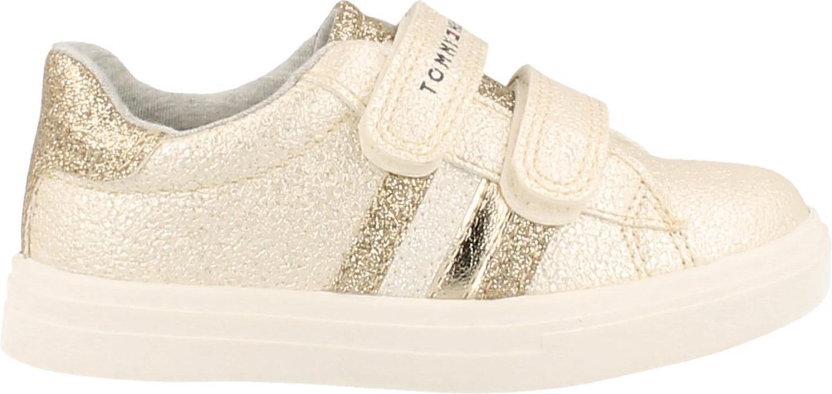 Tommy Hilfiger meisjes sneaker - Goud - Maat 26 | bol.com