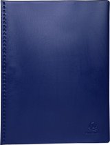 5x Vega Showalbum met vaste rug PVC - 50 tassen - 100 zichten - A4, Blauw