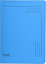 25x FOREVER® bedrukte L-mappen 290g/m² 22x31cm voor A4, Fel blauw