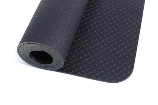 Blackroll Mat Anti-slip Fitnessmat Zwart 185 cm
