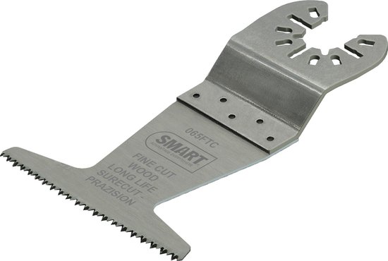 Foto: Smart blades pro multitool precisie zaagblad bi metaal hs hout plastic 65x51mm