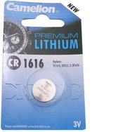 Camelion Batterij Knoopcel Lithium 3v Cr1616 Per Stuk