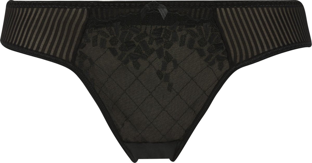 Slip Gainant Chantelle Pont Neuf - Taille FR 46 (44 EUR), Noir, Neuf Avec étiquettes