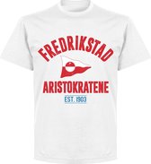 Fredrikstad Established T-shirt - Wit - L