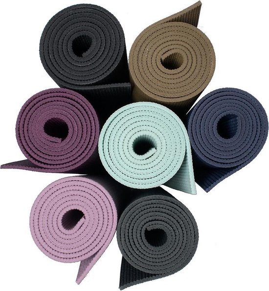 Yogamat sticky extra dik mint – Lotus - 6 mm | bol.com