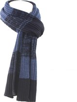 TRESANTI sjaal - Blauwe gebreide sjaal - Warme sjaal