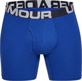 Under Armour Charged Cotton 6in 3 Pack-BLU Sportonderbroek - Maat XL -