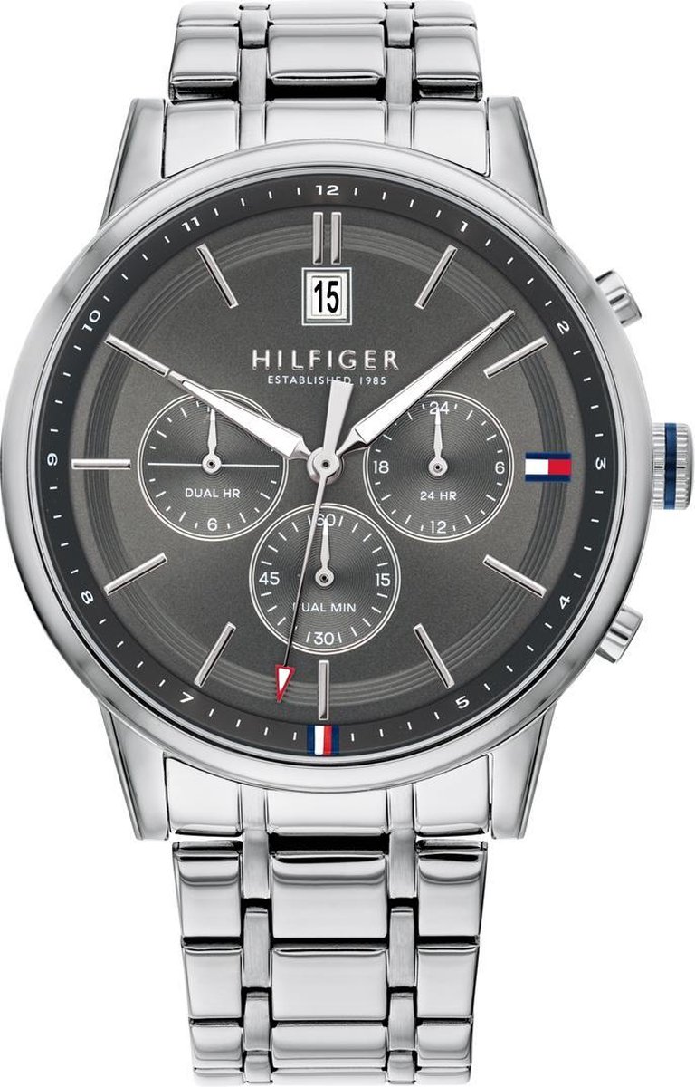 Tommy Hilfiger TH1791632 Horloge - Staal - Zilverkleurig - Ø 44 mm