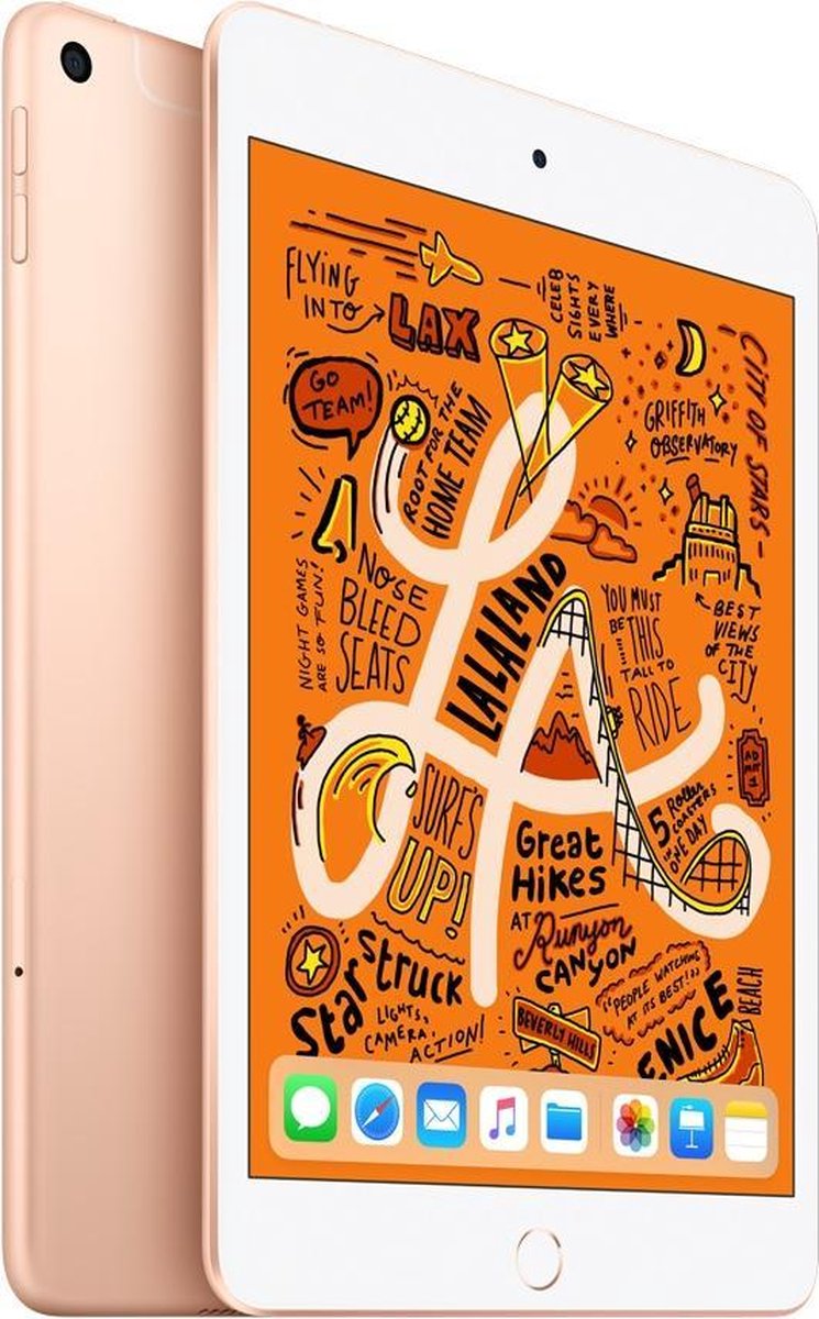 Apple iPad Mini WiFi+4G 64GB Goud thumbnail 6