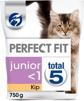 Perfect Fit Junior/ Kitten Brokjes - Kip - Kittenvoer - 3 x 750g