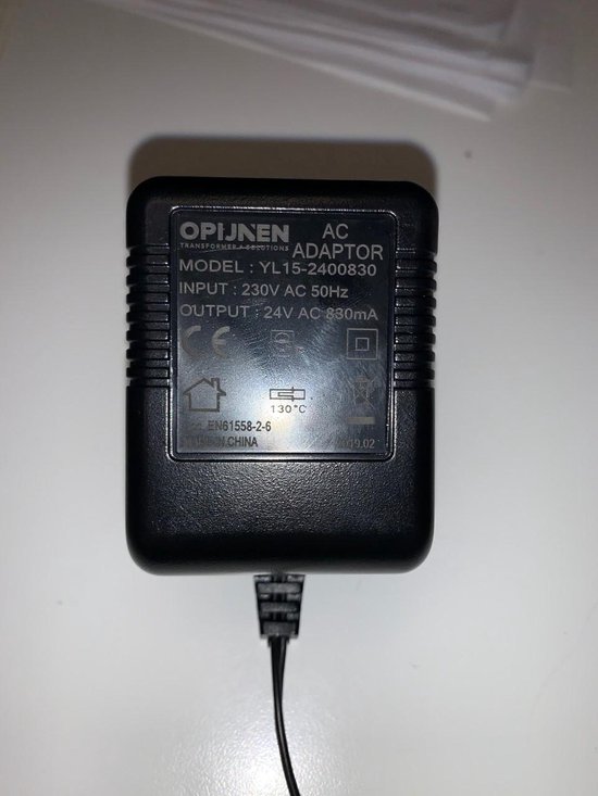 230/24 VAC AC/AC Adaptor-transformator | bol.com